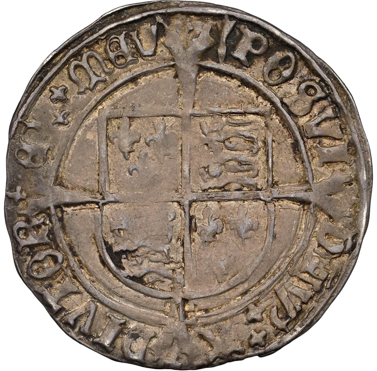 England - 1526-44 Henry VIII - 4P Groat NGC VF35 -AN HISTORICAL COLLECTOR COIN 2