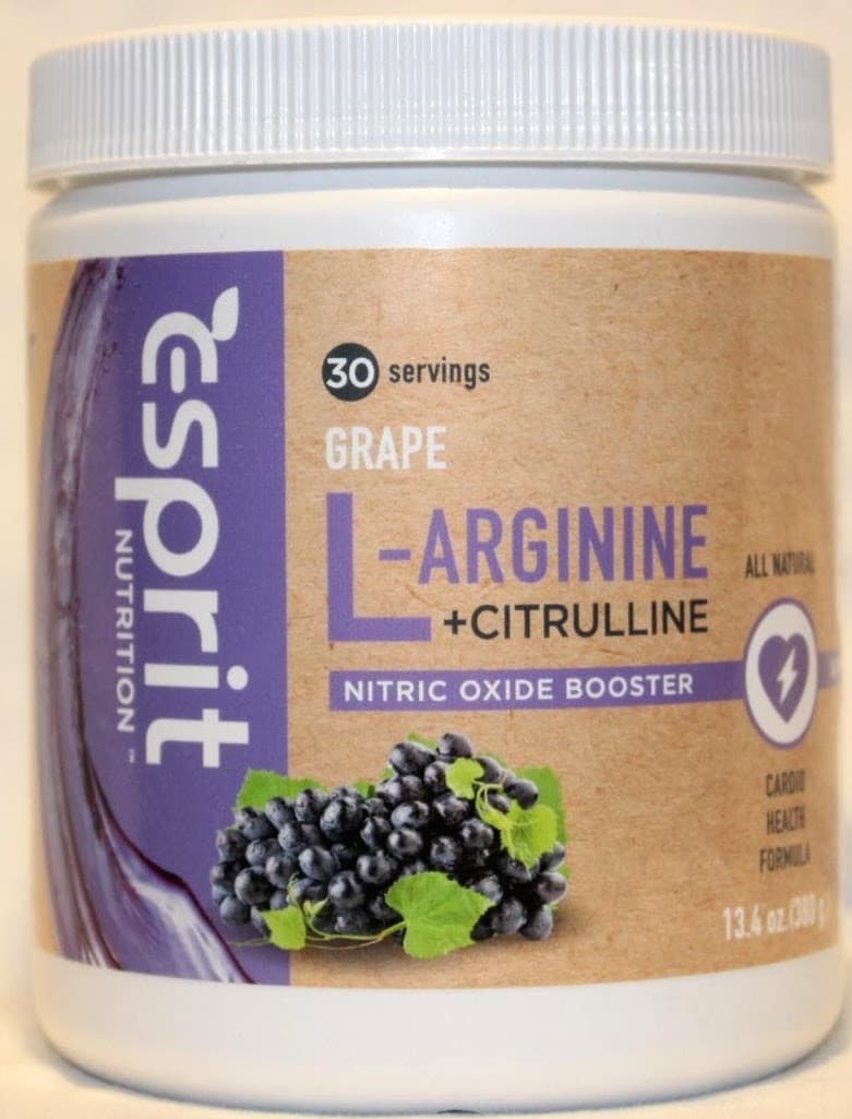 6 bottles Of L Arginine Plus L- Citrulline Grape Flavor with 5-MTHF Methlyfolate 2