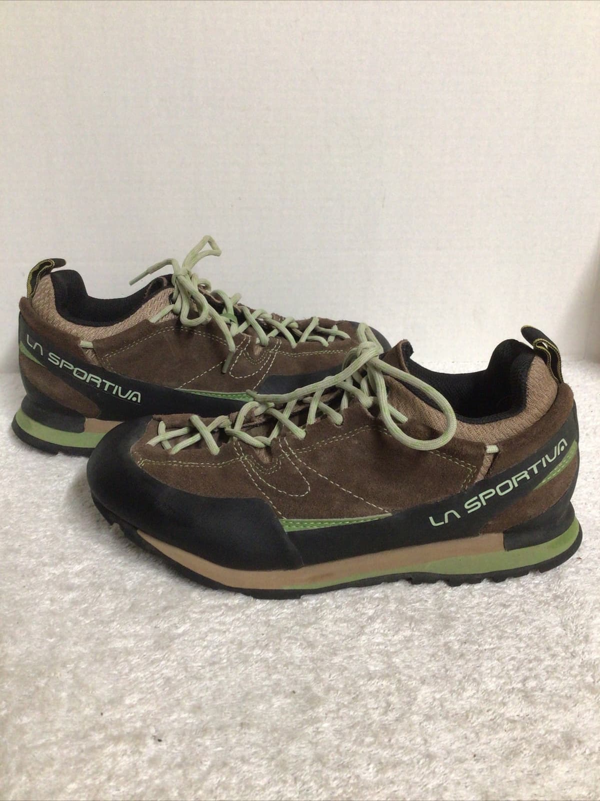 La Sportiva Women’s Sz 9.5 Boulder X Approach Shoes Leather Hiking Brown 2