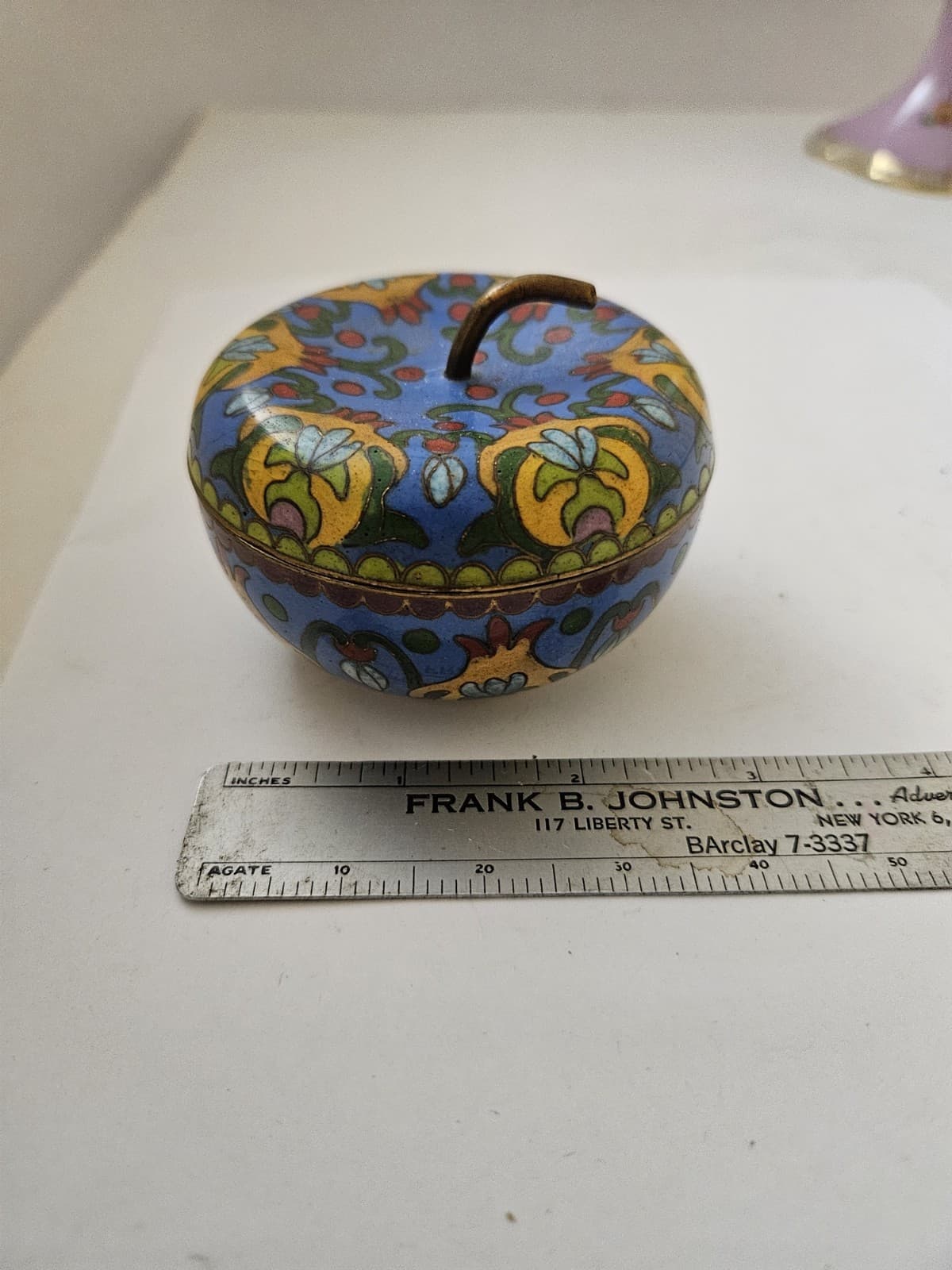 cloisonne Trinket Box Round 2