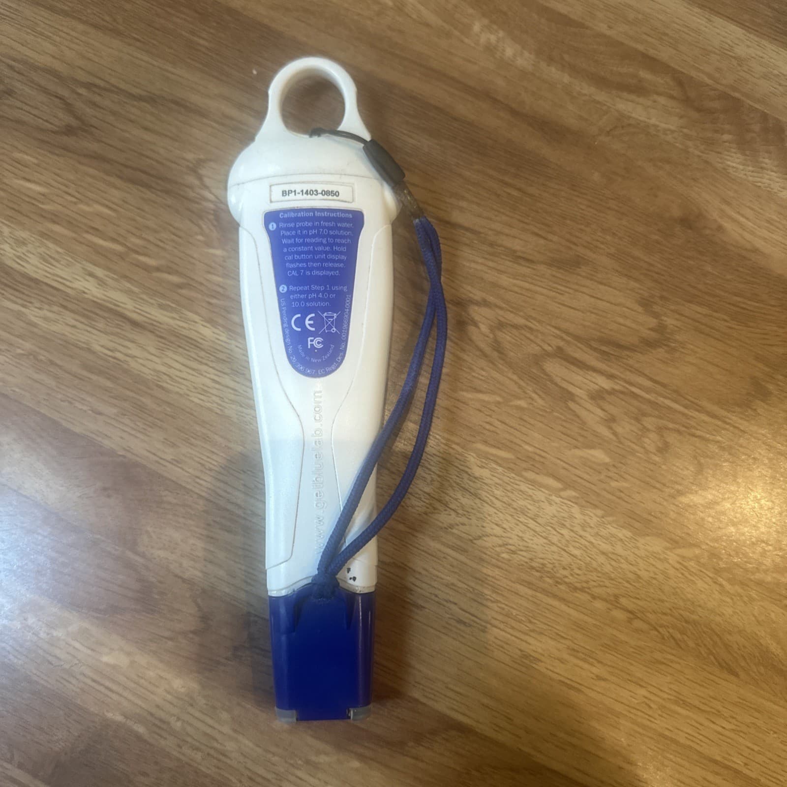 Bluelab pH Pen Blue Lab ~ Hydroponic Aquarium Tester ~ Calibration Meter Reader 4