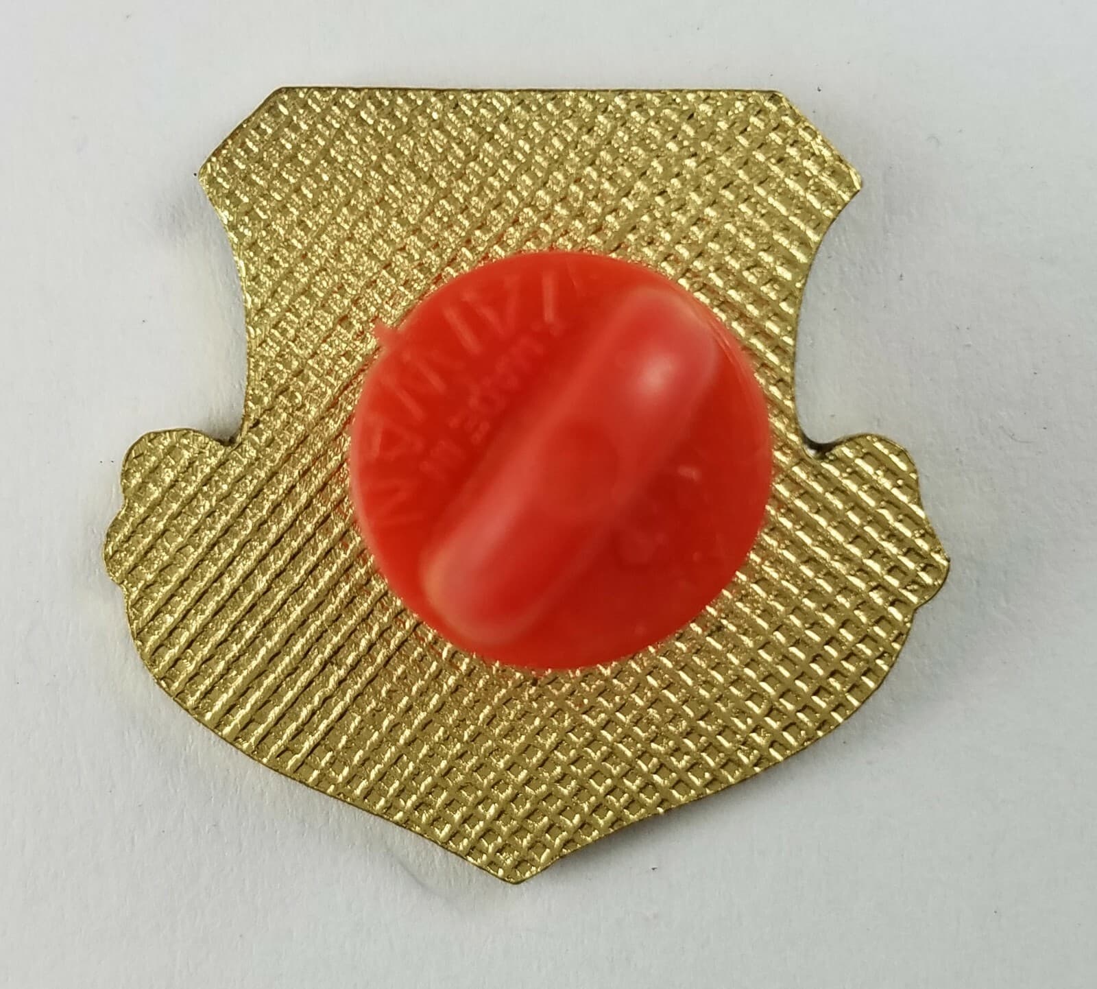 AFCC Air Force Communications Command Shield 1-Pin - Metal - Shows Age Yellowing 2