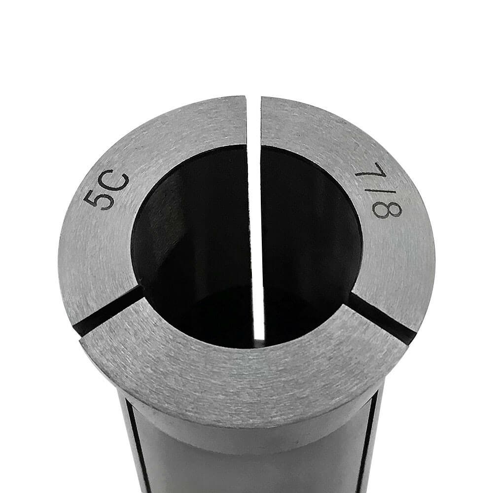 0.0006" High Precision 5C 7/8" Round Collet Fit Hardened Machining Turning 5