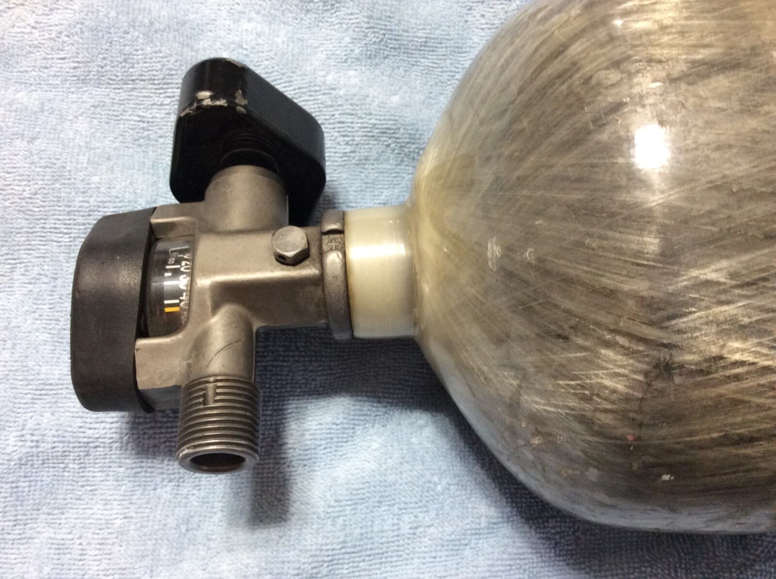 interspiro Air tank 2014 Hydro tested 2019 45 minutes (4500 psi) 6