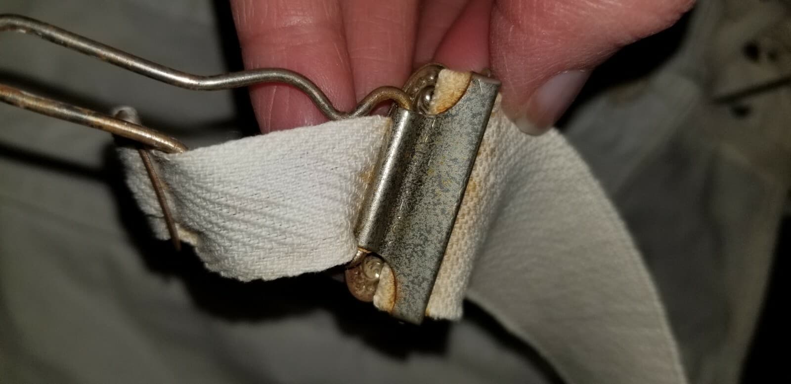 RARE Pat 1909 ANTIQUE H & W EDWARDIAN ladies DRESS CORSET SIZE 24 4