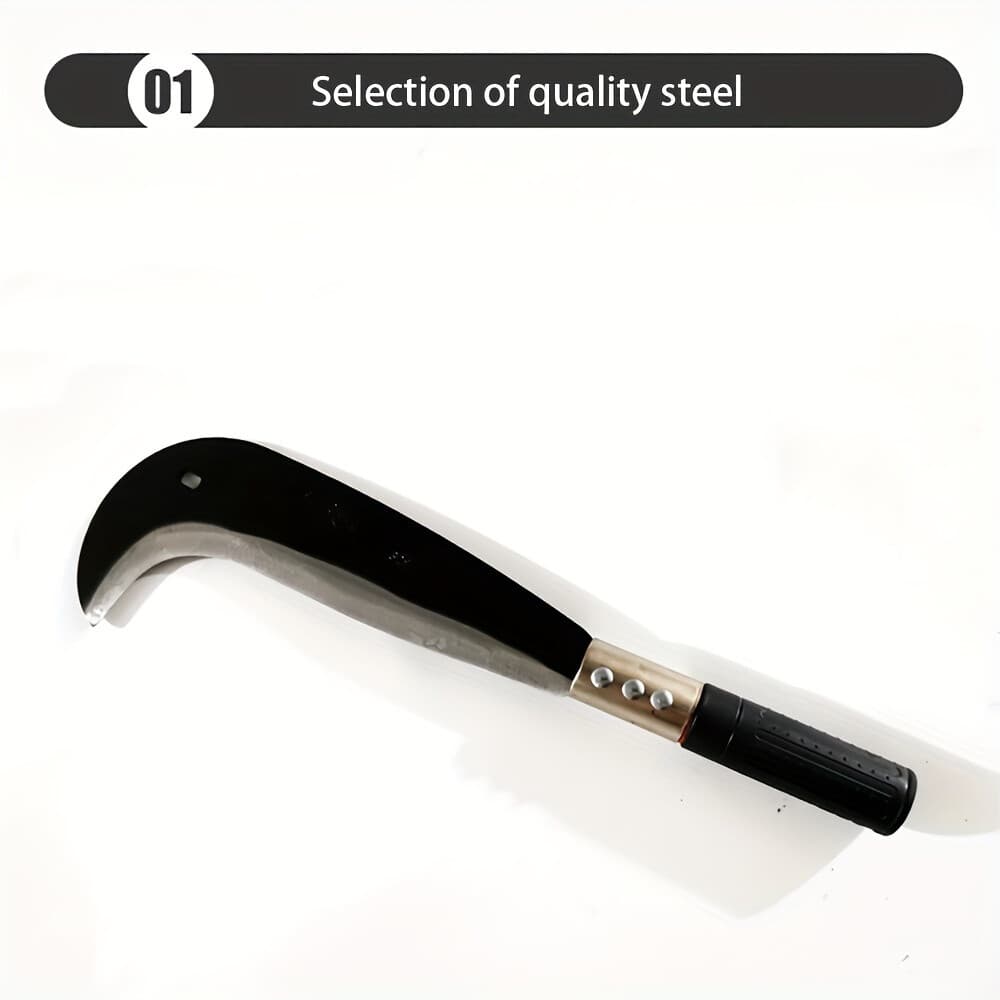 Sickle for Gardening - Outdoor Lawn Care, Weed Removal & Small Farm Tasks 4