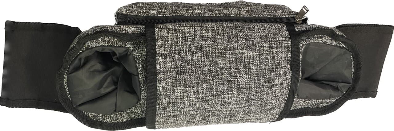 Agibaby Stroller Organizer with Cup Holders Baby Diaper Bag/ Caddy Straps 2