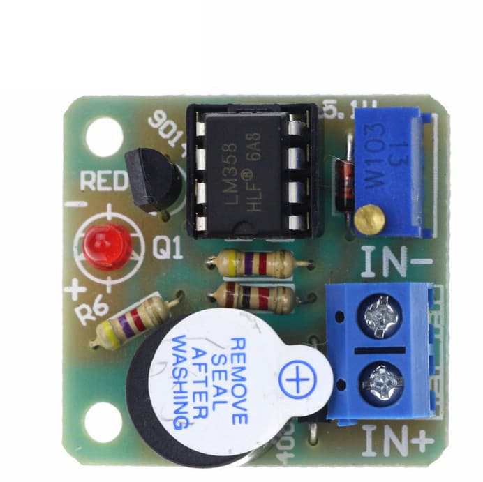9V/12V Battery Sound and Light Alarm Against Over-discharge Protection Board 