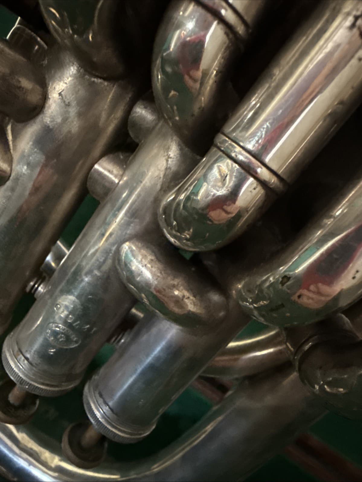 1907c Besson & Co Class A ‘Prototype’ Brevete A.P Sykes Melbourne 4 Valve Tuba 3