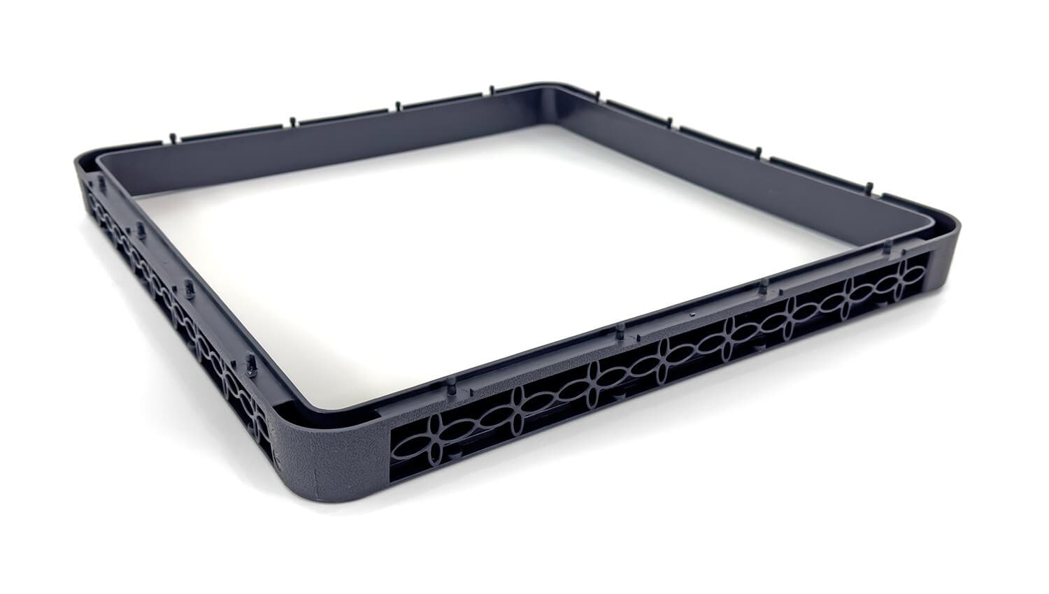 Full-Size Open Glass Rack Extender | Full-Size Combination | Gray (2 Pack) 2