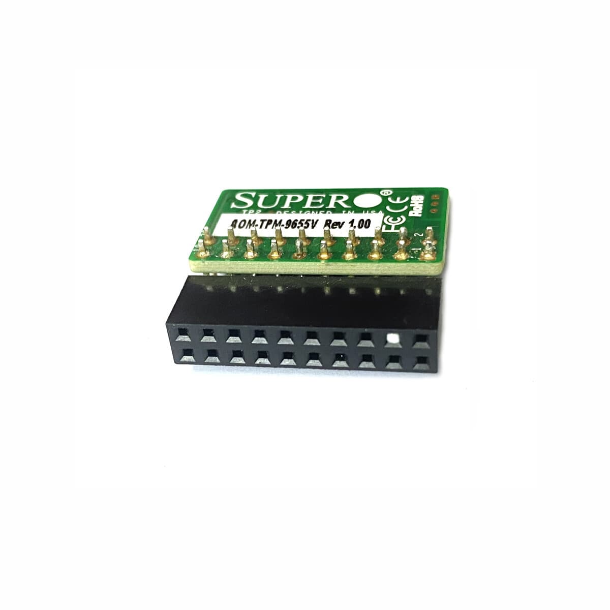 Supermicro AOM-TPM-9655V Server Security Add on 20-Pin - TPM 1.2 Trusted Module 3