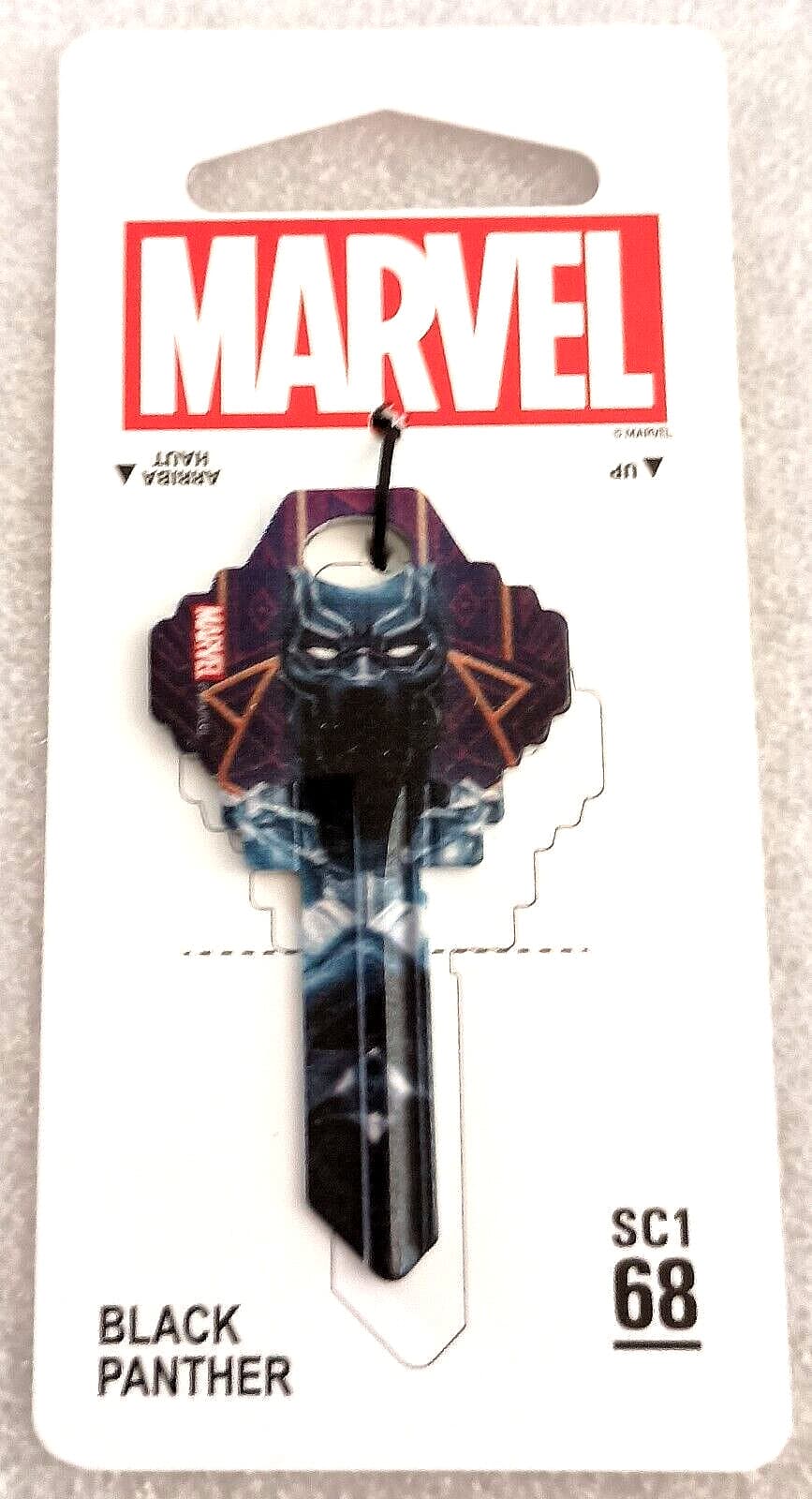 Marvel Avengers Black Panther Door Lock SC1 68 Key Blank New 2