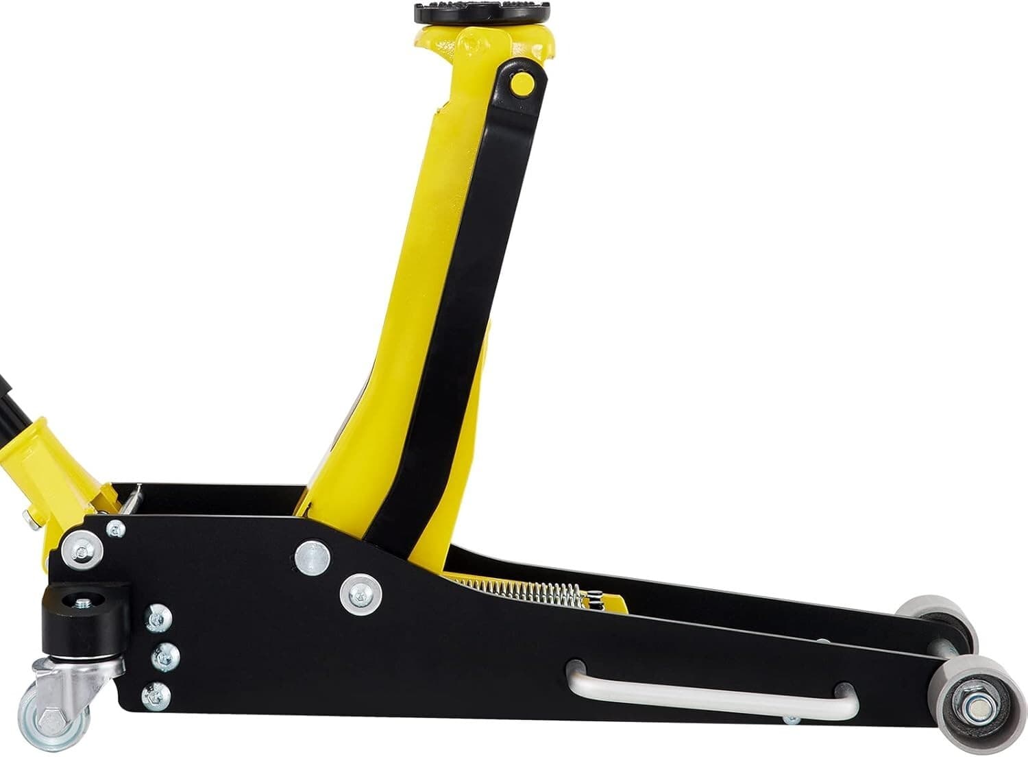 Gato de piso de carreras de perfil bajo de 3 toneladas, de aluminio y acero 6