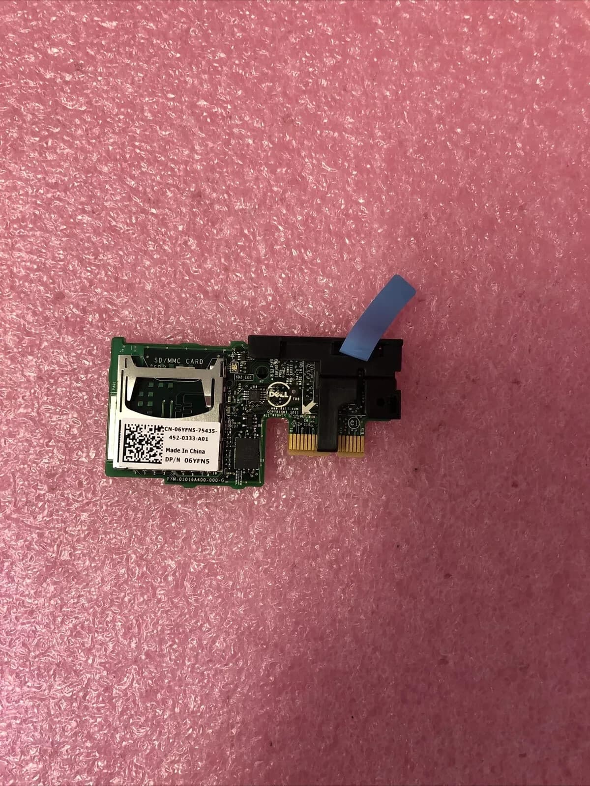 Dell 6YFN5 PER R520 R620 R720 SD READER MODULE