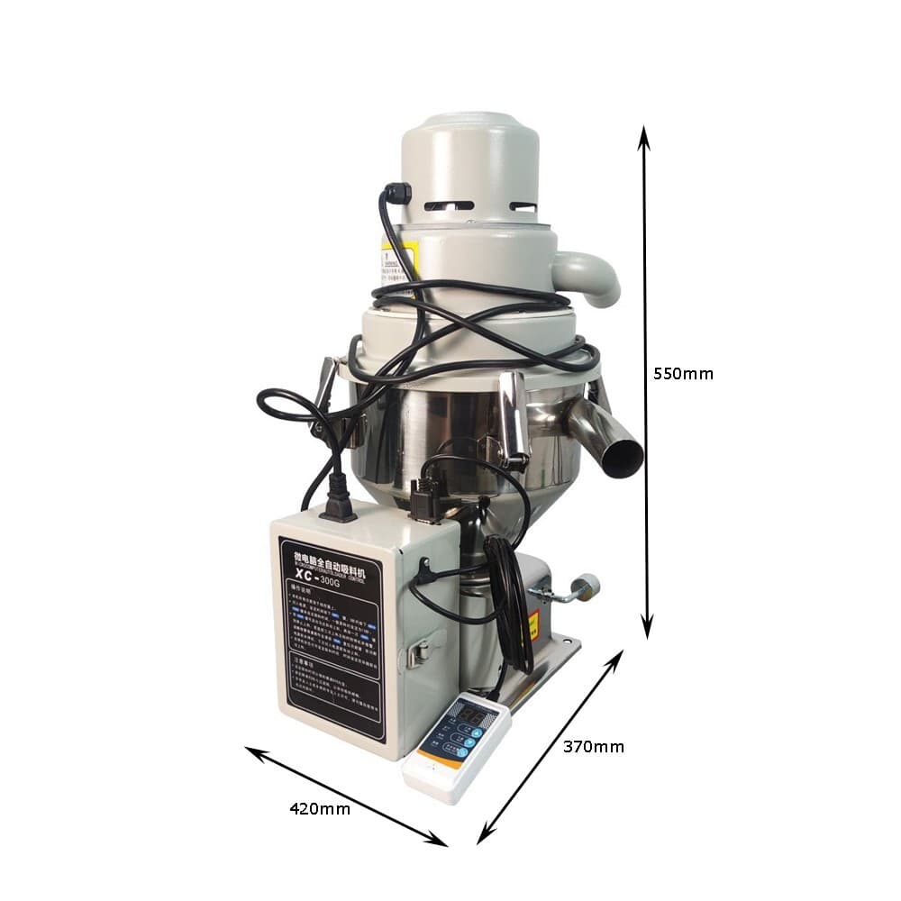 Auto Suction Vacuum Material Feeding Machine Loader 220V XC-300G 1.5HP