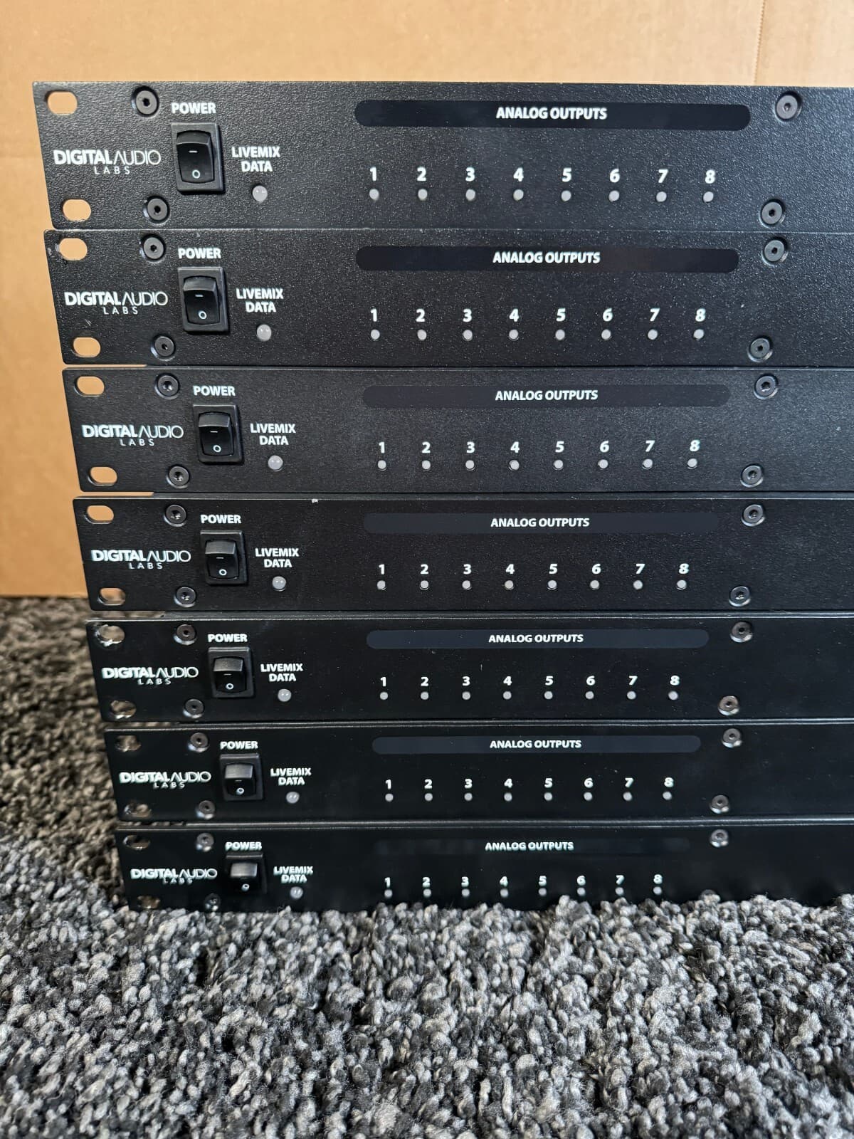 Digital Audio Labs Livemix DA816 8 Ch Analog Output for IEM Stereo (7 Available) 2