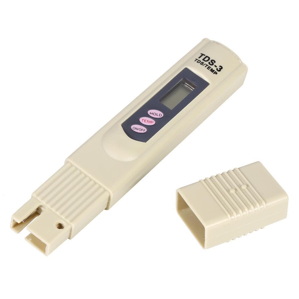 Handheld Water Quality Hardness Purity Digital LCD Meter 0-9990 PPM TDS TDS-3 3