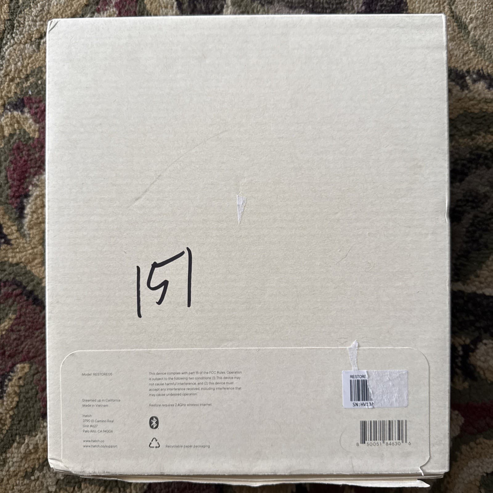 Hatch - Restore 3 Sunrise Alarm Clock, Sound Machine and Smart Light - Putty 5