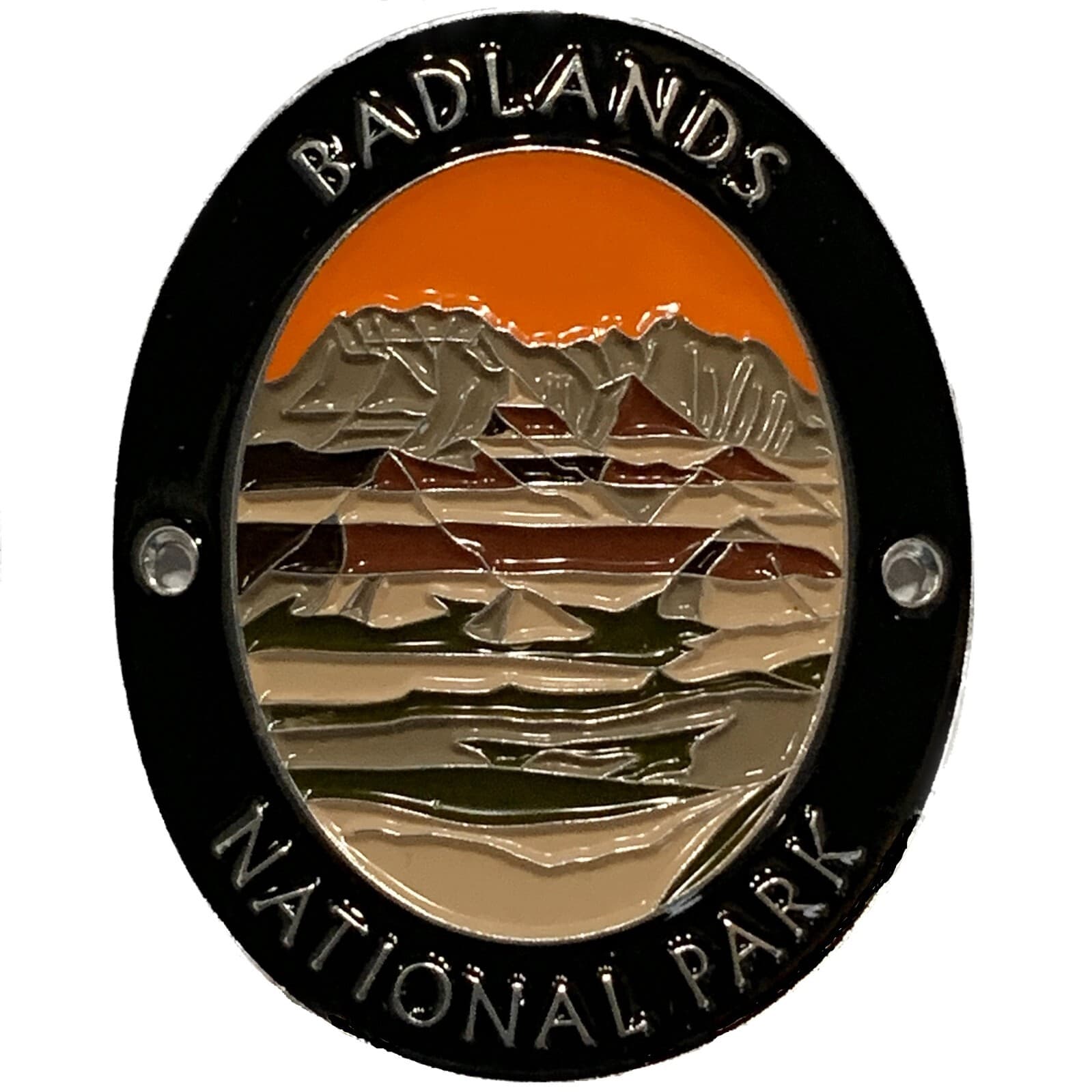 Badlands National Park Walking Stick Medallion - South Dakota Hiking Badge