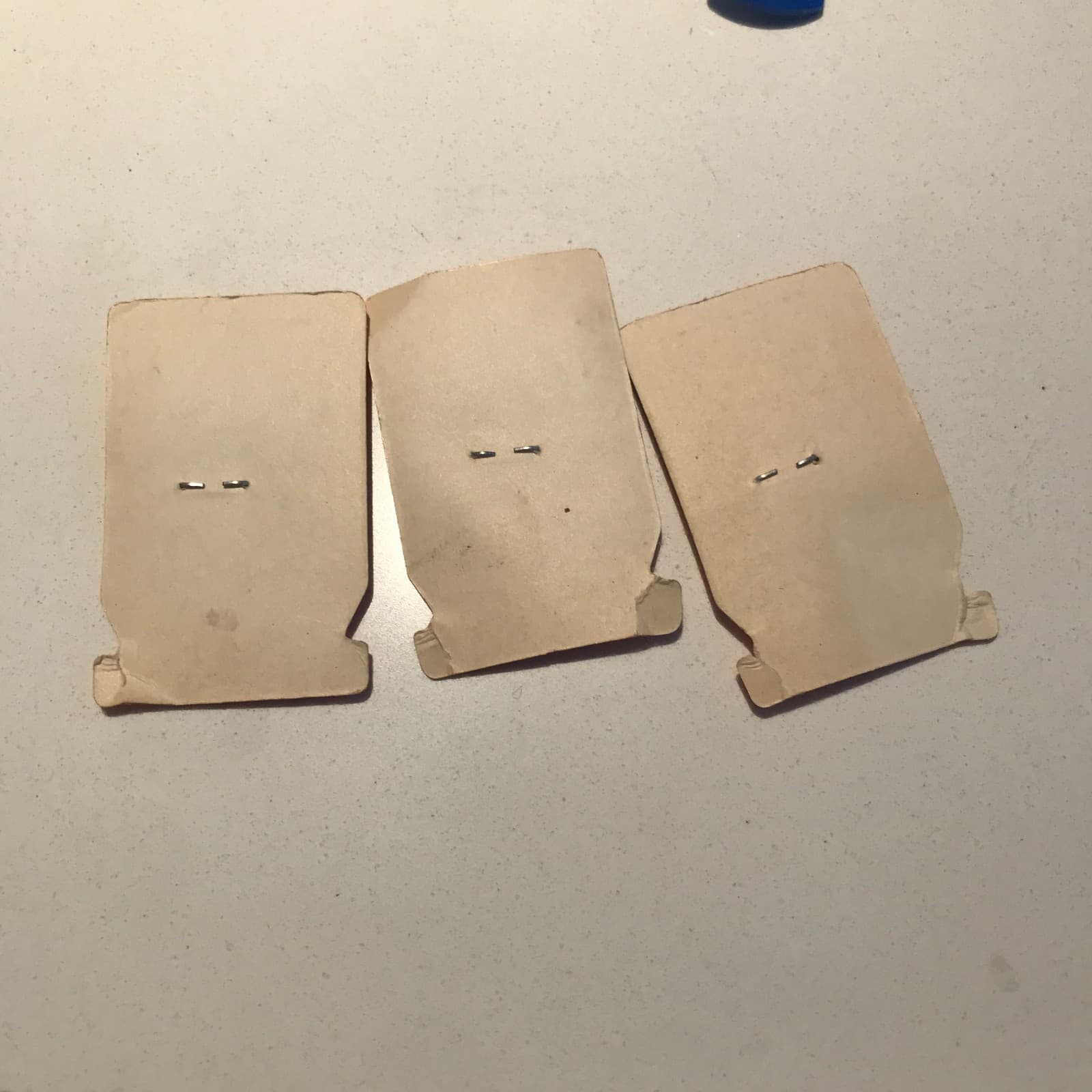 Lot of 3 Vintage Rare Deville Card Flints 15 Flints 3 Packets 5