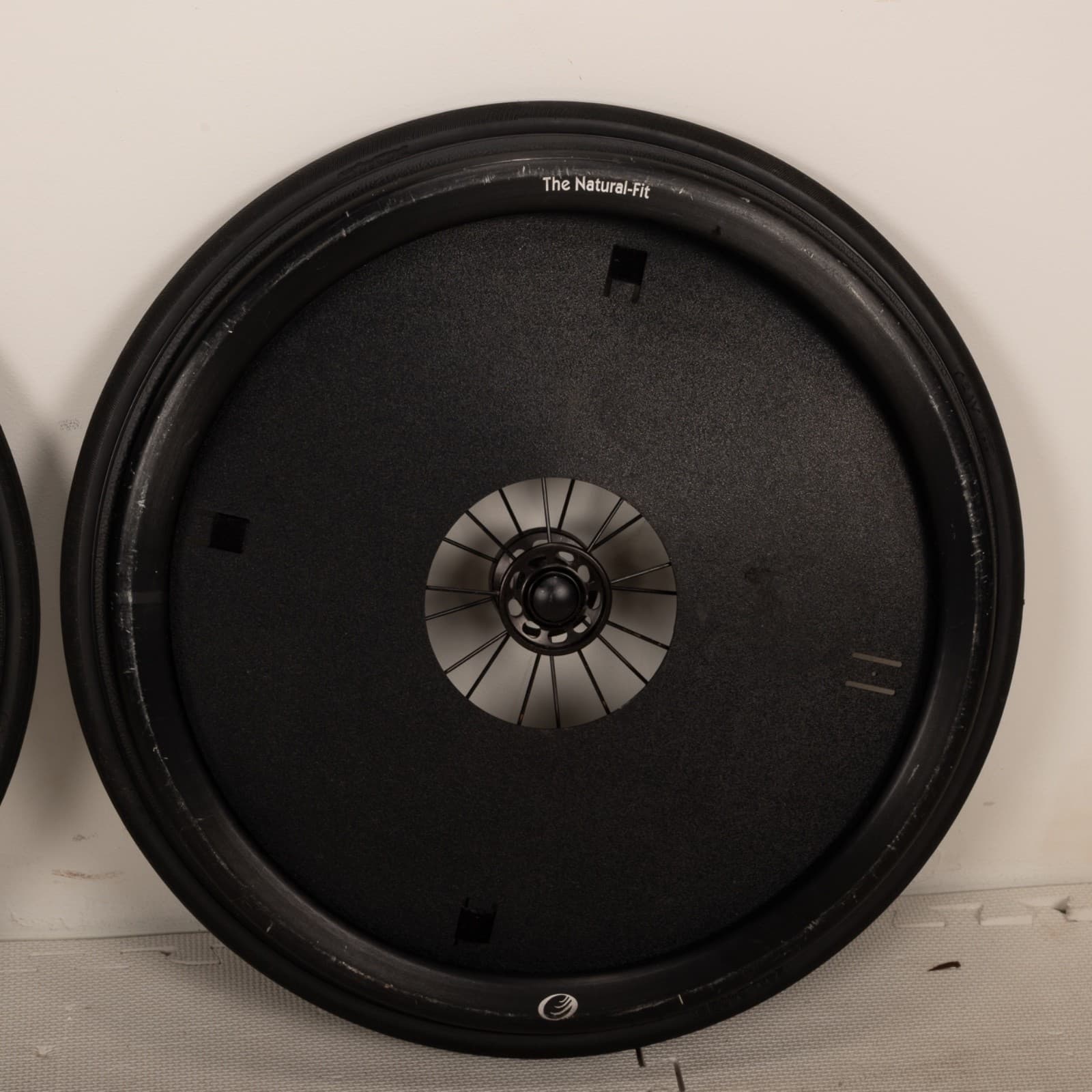 Pair The Natural Fit 24” Wheelchair Wheels Flat-Free Tire KI Mobility Axle Pin 3