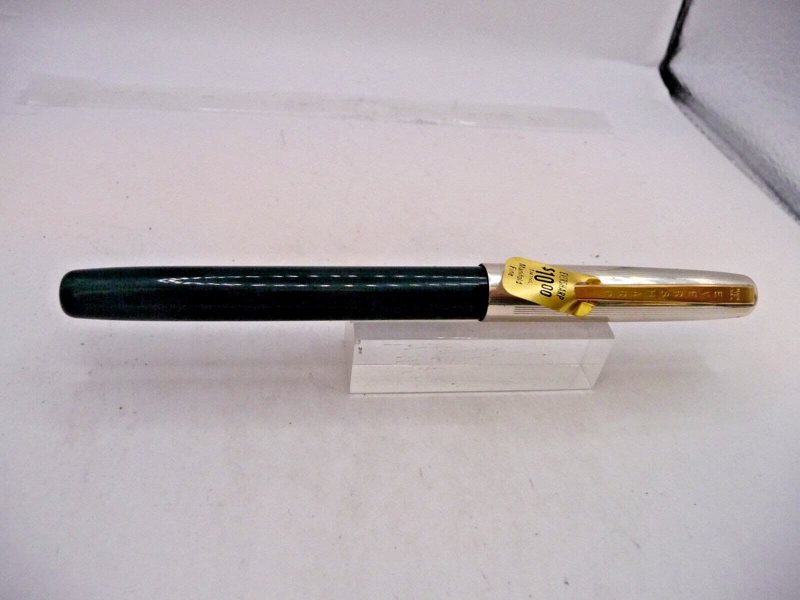 Eversharp Vintage Ventura Sterling Silver Cap Fountain Pen set-new old stock 6