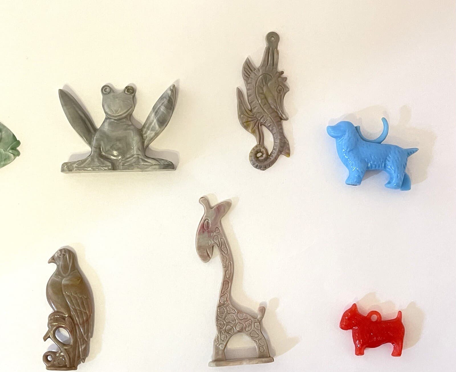 1940-1960 Cracker Jack Prizes 15 Animals Rhino Birds Giraffe Squirrels Fish Dogs 4