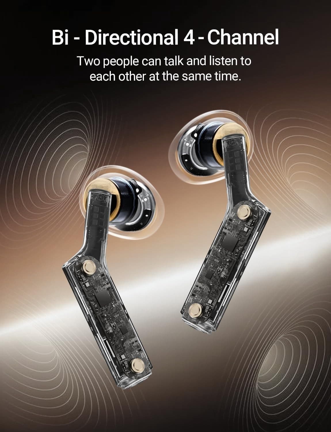 Timekettle W4 AI Translation Earbuds Bone-Voiceprint Sensor Auto-Correction 3