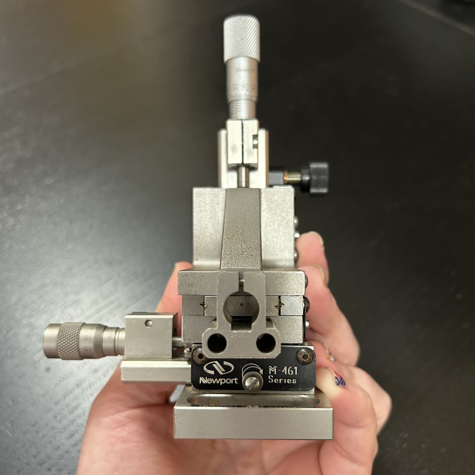 Thorlabs KM100T Newport M-461 Series Kinematic Mount Micrometer Optical Mount 2
