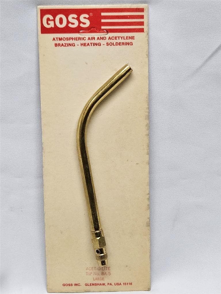 Goss Air-Acetylene, Screw-Connect, Torch Tip BA-5 Large Flame