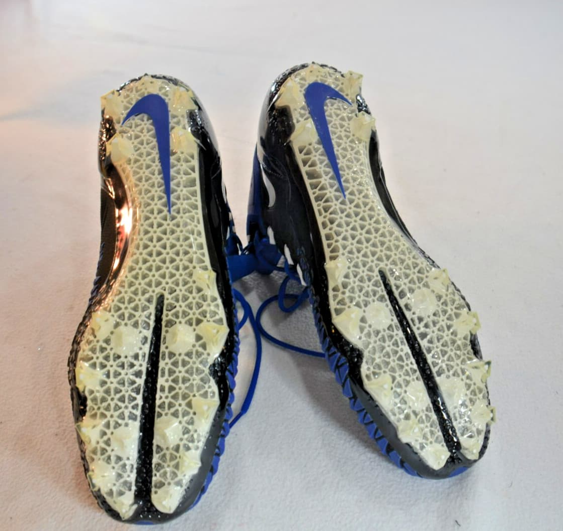 Nike Force Savage Men Cleats Size 16 AJ6605-009 Blue Black And White New 6