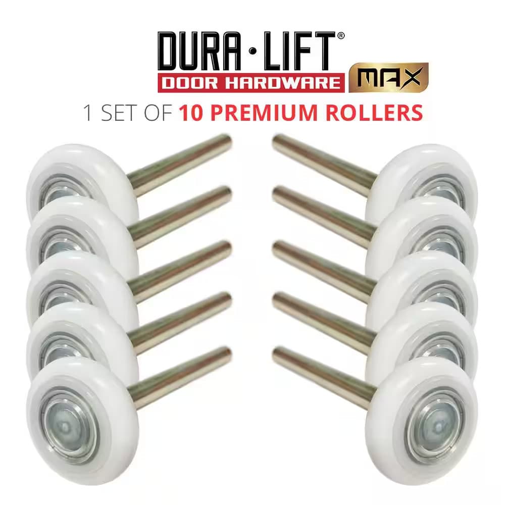 Ultra-Life Max 2 In. Nylon Garage Door Roller with Sealed 6200ZZ Bearing and 4 I 5