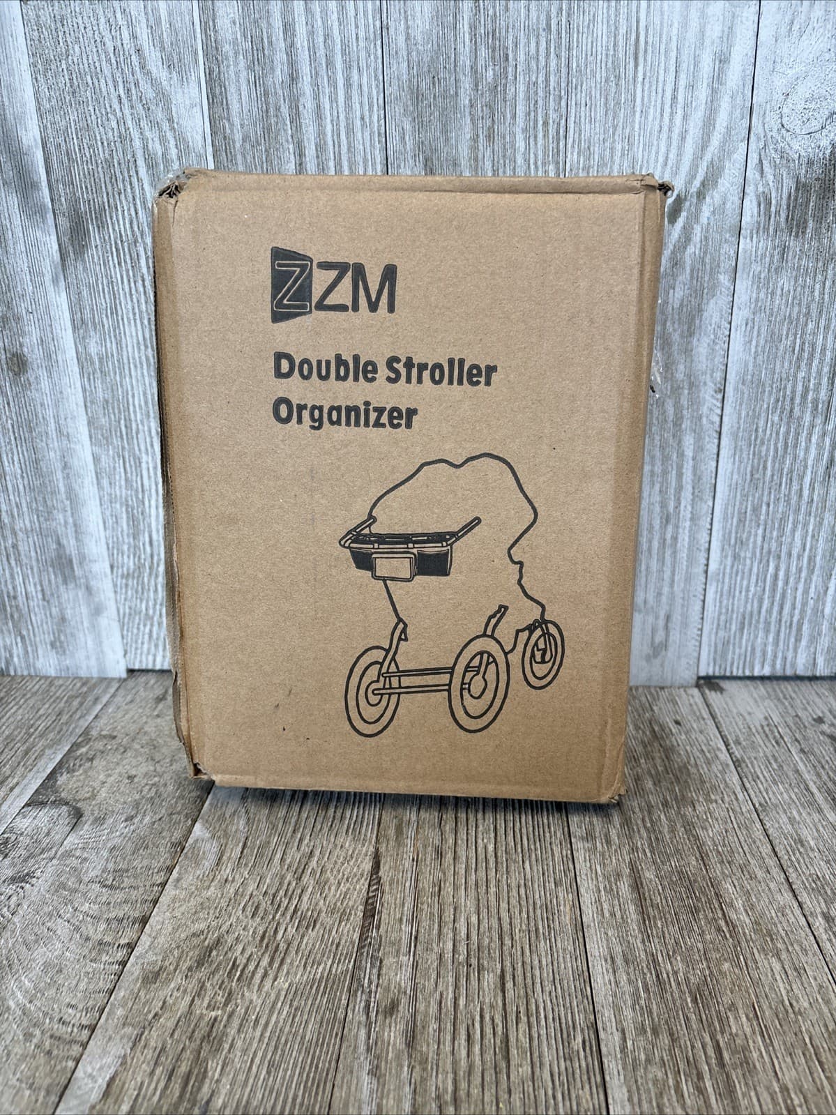 ZZM Double Stroller Organizer ~Open Box