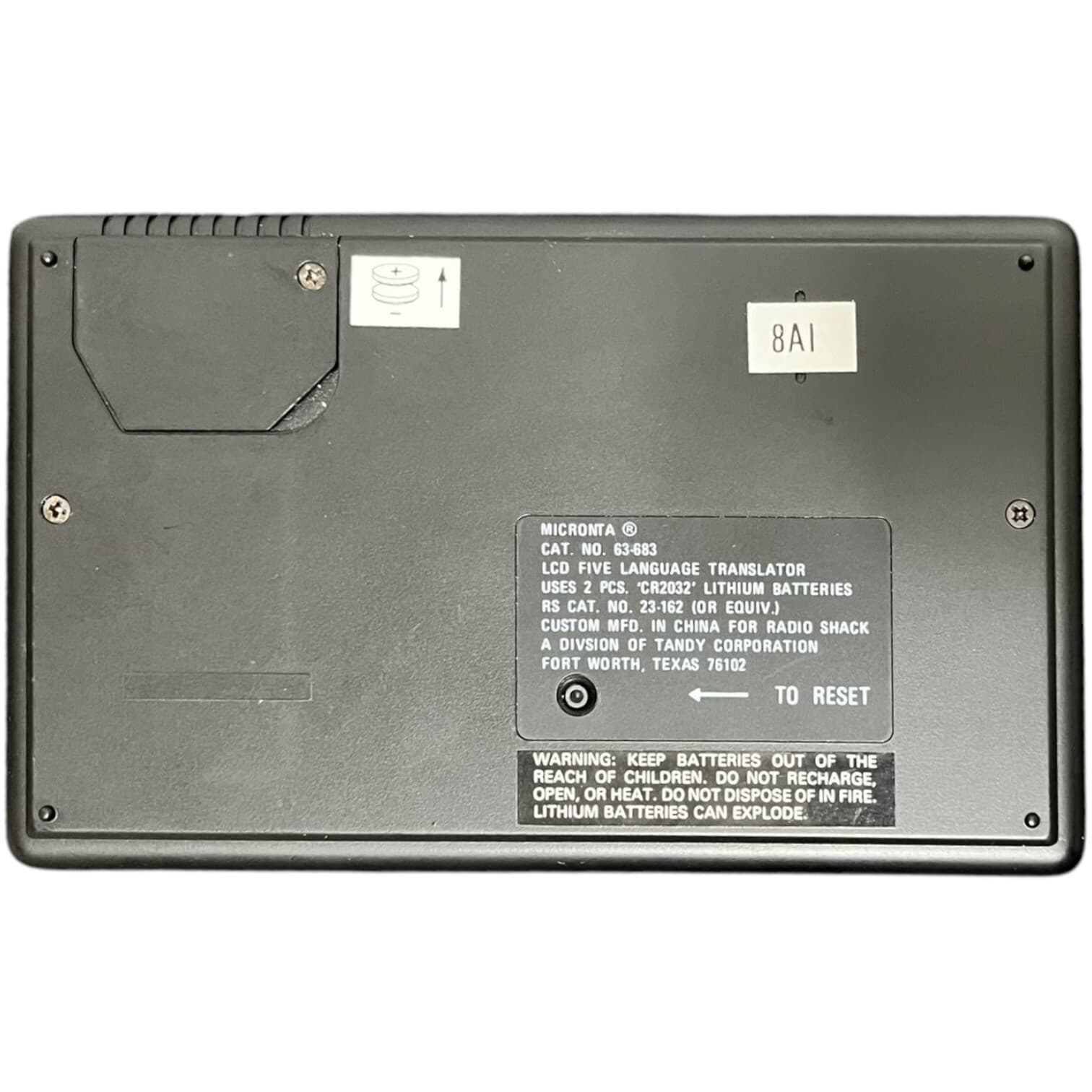 MICRONTA 5 Handheld Language Translator Currency Conversion & Calculator 3