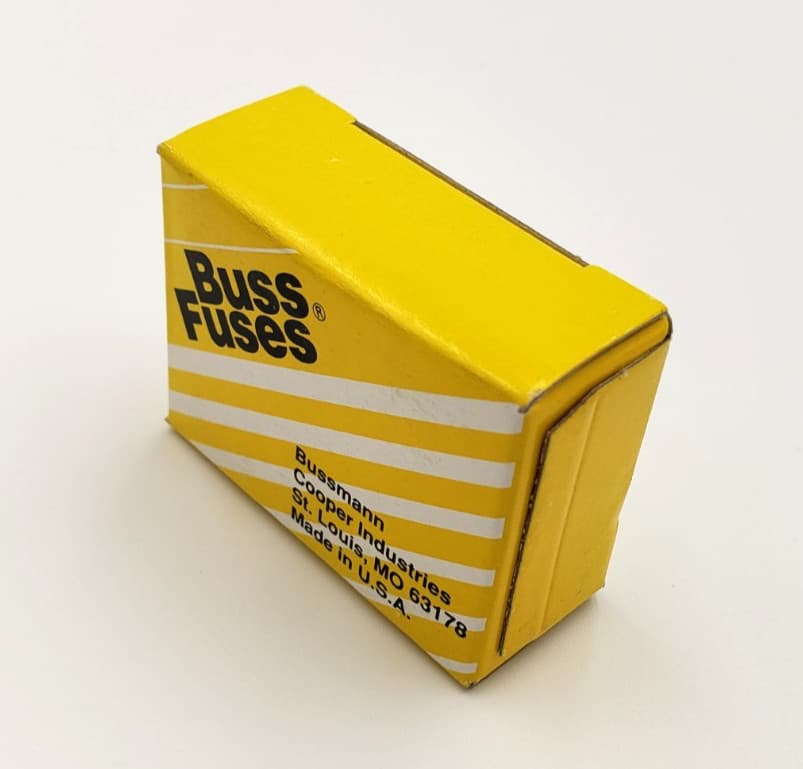 New Box of 10 Eaton Bussmann FNQ-1/8 500V 0.125A TRON Time-Delay FNQ Series Fuse 6