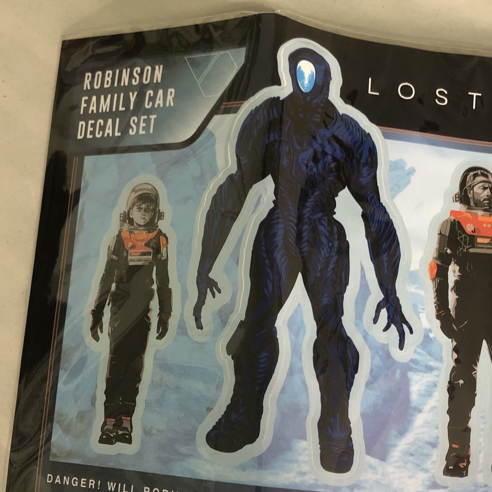 Lost in Space Car Sticker Decal Set Robinson Family Loot Crate Exclusive Netflix 6
