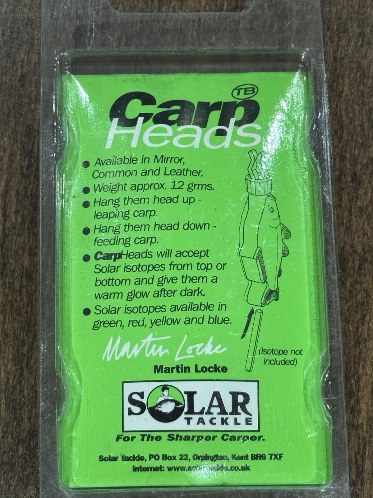 Solar Tackle Carp Heads  Mirror Carp 4