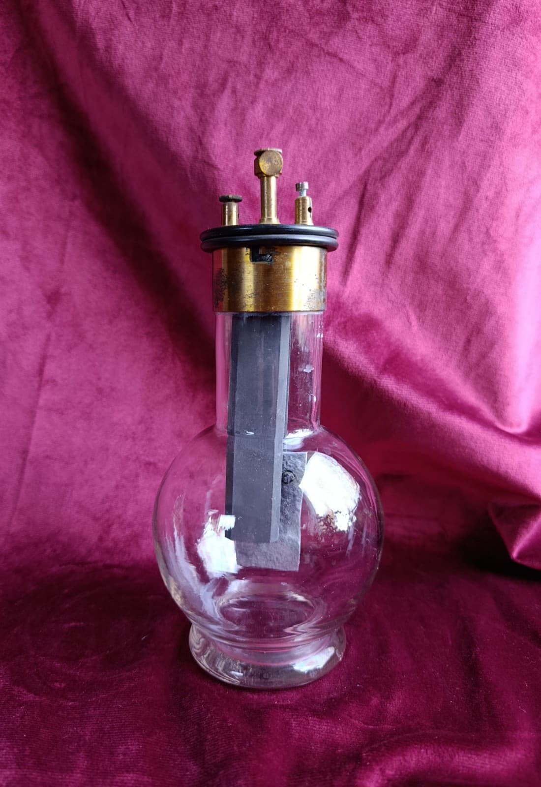 Antique 1800's Grenet Cell Glass Battery bichromate cell 2