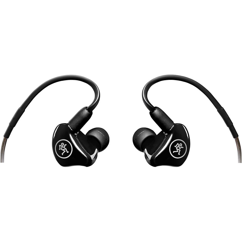Mackie MP-220 Dual Dynamic Driver Professional In-Ear Monitors Black