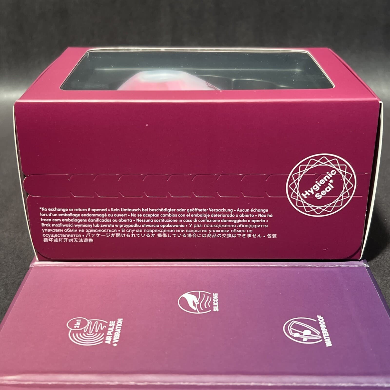 Satisfyer Cloud Dancer,  Double Air Pulse Technology! Full Silicone! New/Sealed 3