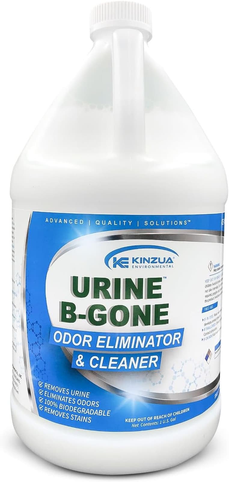 Urine B-Gone, Professional Enzyme Odor Eliminator & Pet Stain Remover, Human, Ca 2
