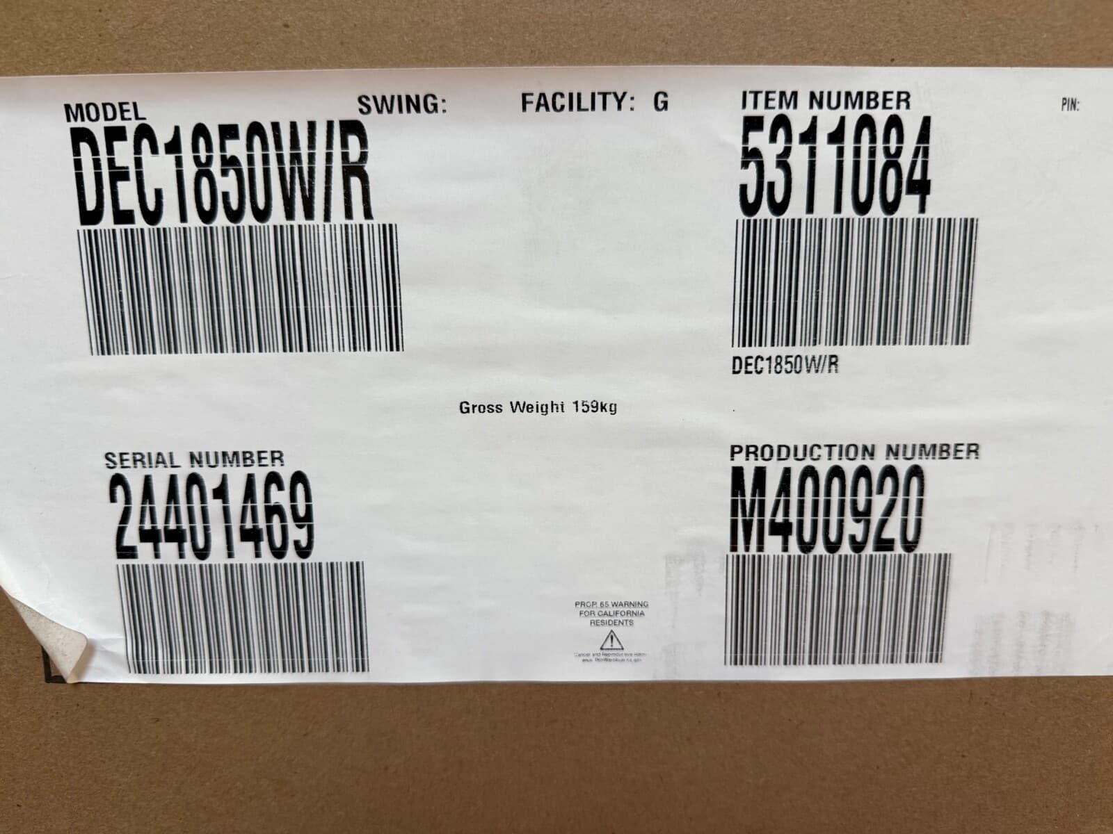 18” Subzero Dual Zone Wine Cooler DEC1850WR Panel Ready (New & Right Hinge) 4