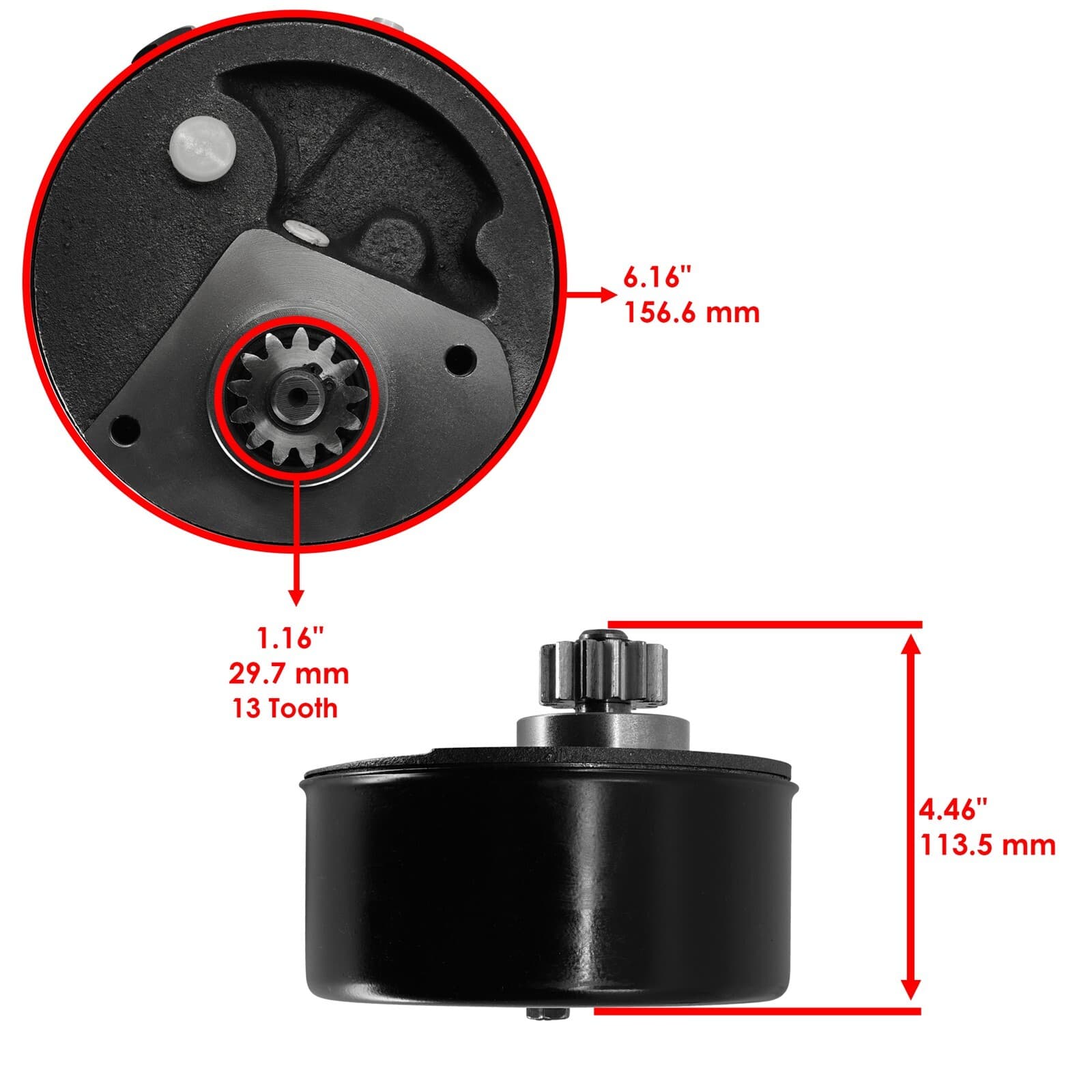 Power Steering Pump For Massey Ferguson 35 50 135 150 230 235 245 240 250 20 20C 2