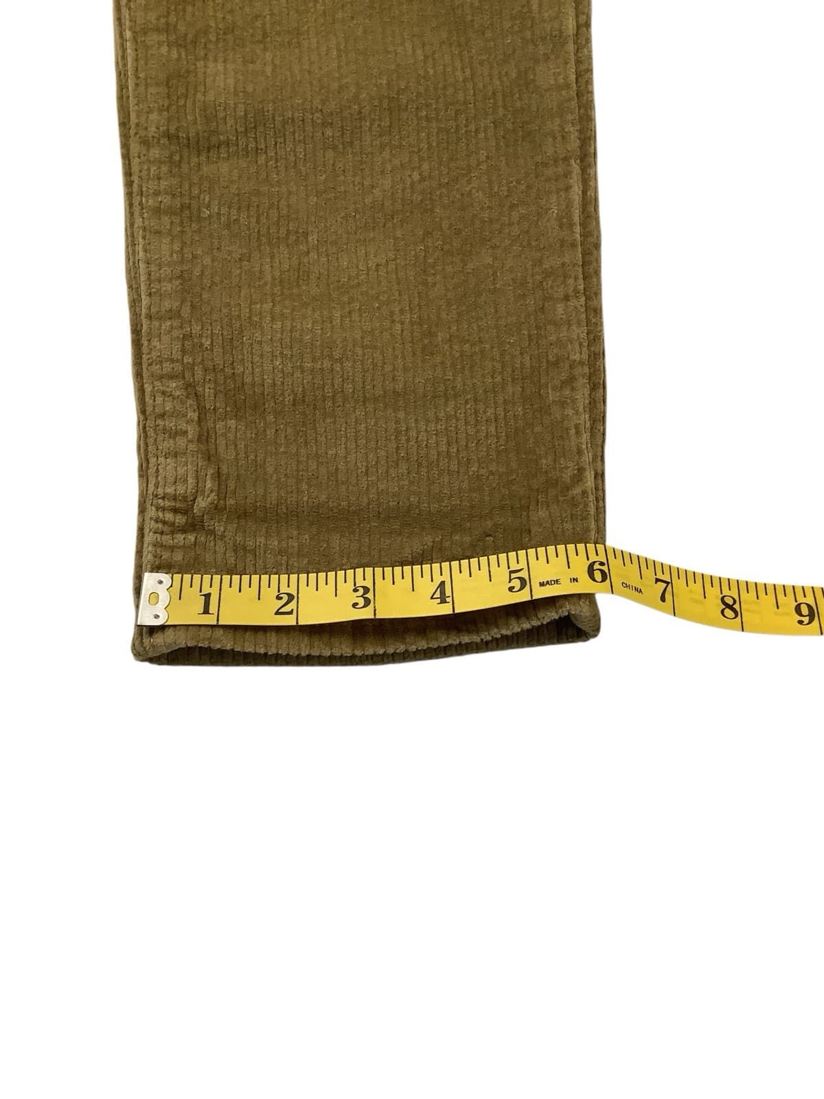 Levi's Boyfriend Tapered Leg Corduroy Womens Size 29X30 Golden Brown 3