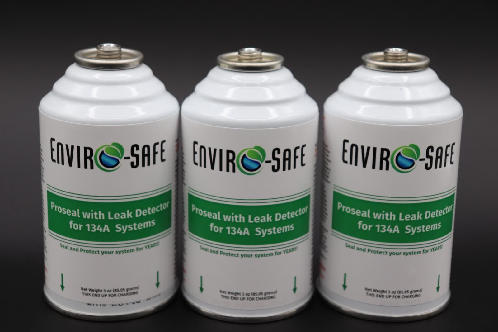 Envirosafe Proseal with Leak Detector for R134a  3 cans 2