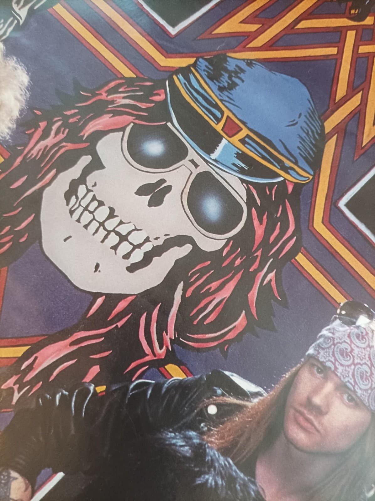 Vintage 1988 GUNS N ROSES Appetite For Destruction large Poster - Funky 5