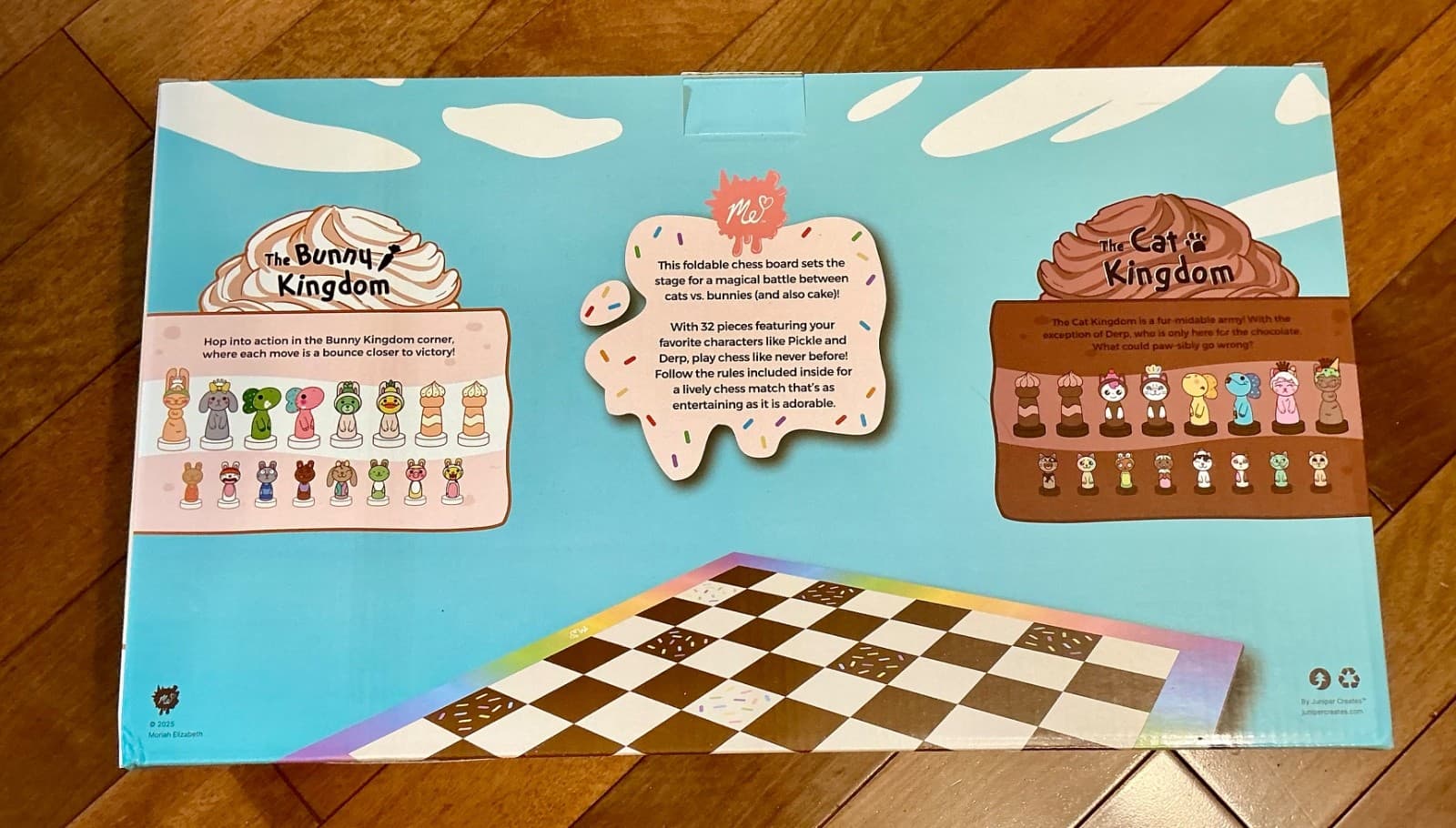 Moriah Elizabeth Merch ME Chess Set NWT 3