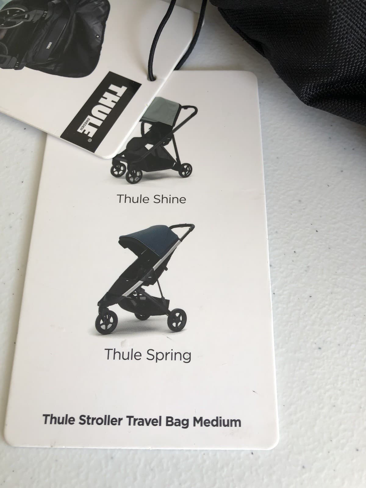 THULE Stroller Travel Bag Medium NEW w/ Tags Foldable Easy To Load Carry 3