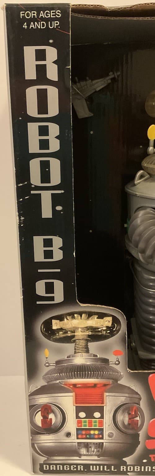 RARE LOST IN SPACE ROBOT B9 BY TRENDMASTERS 1997 TESTED & WORKING NEW IN BOX 3