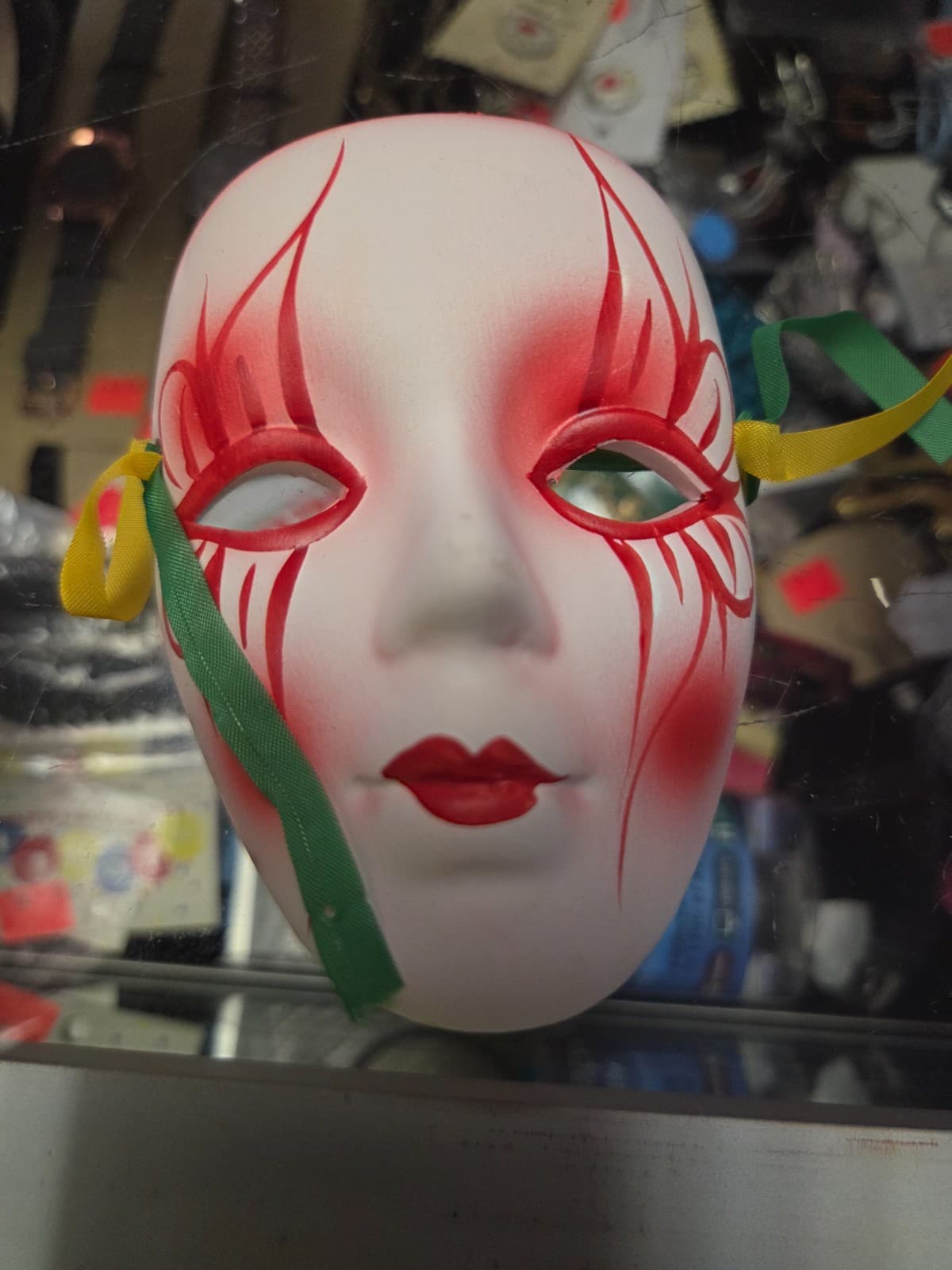 3 piece porcelain face mask 4inch 5